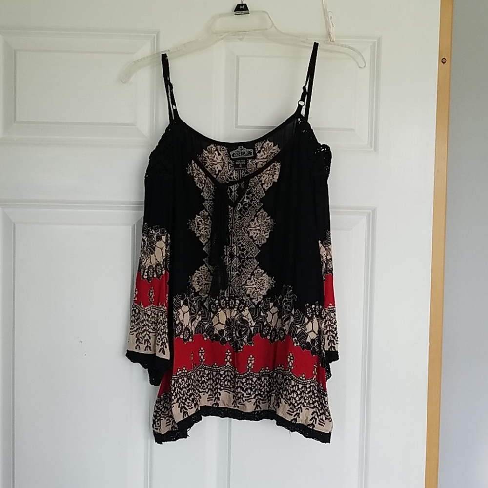 Cute off shoulder top